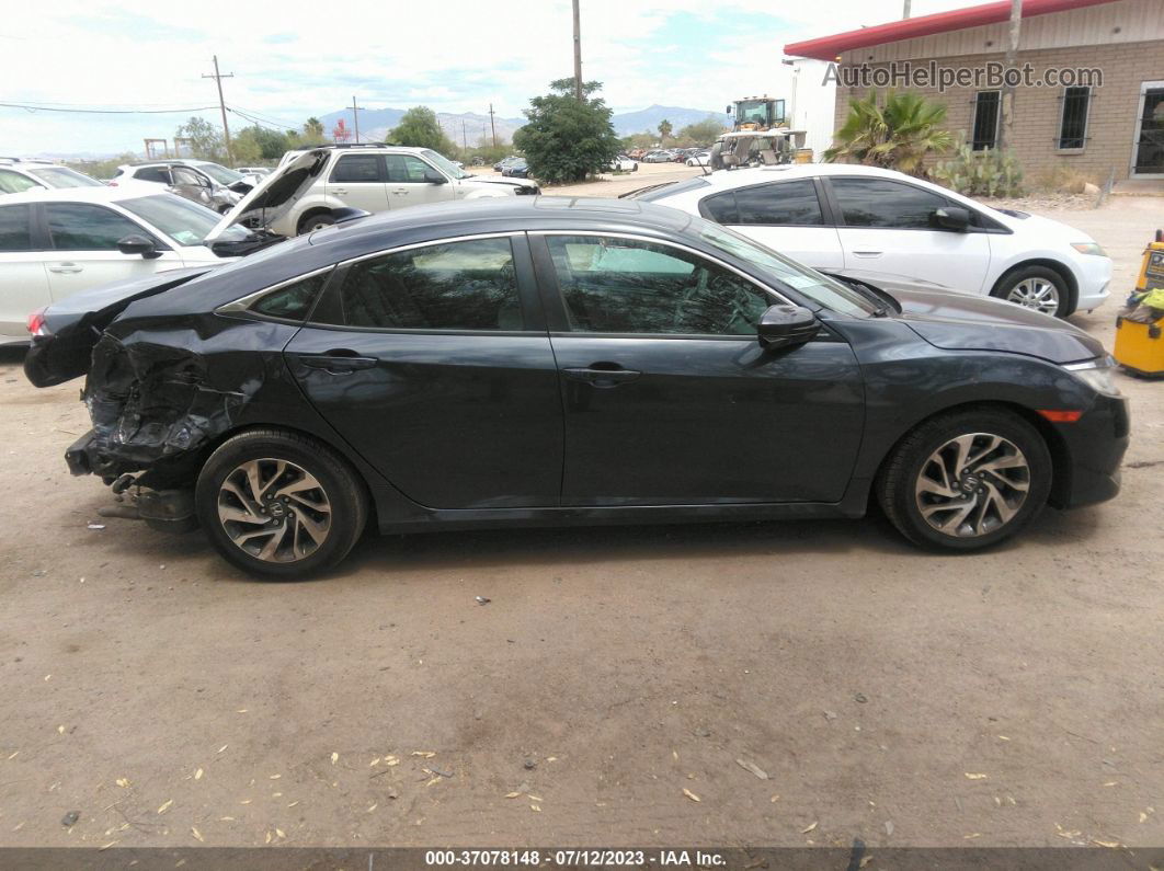 2017 Honda Civic Sedan Ex Gray vin: 2HGFC2F72HH541318