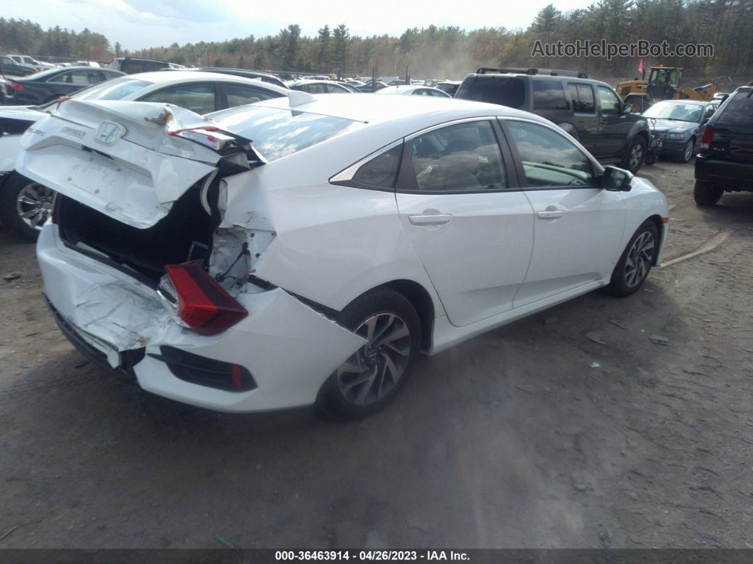 2017 Honda Civic Sedan Ex White vin: 2HGFC2F72HH571290