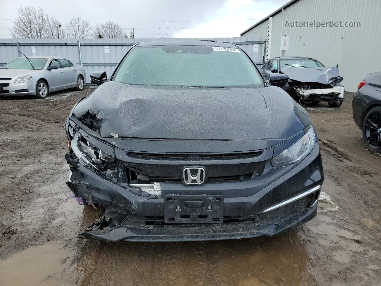 2019 Honda Civic Ex Black vin: 2HGFC2F72KH041182