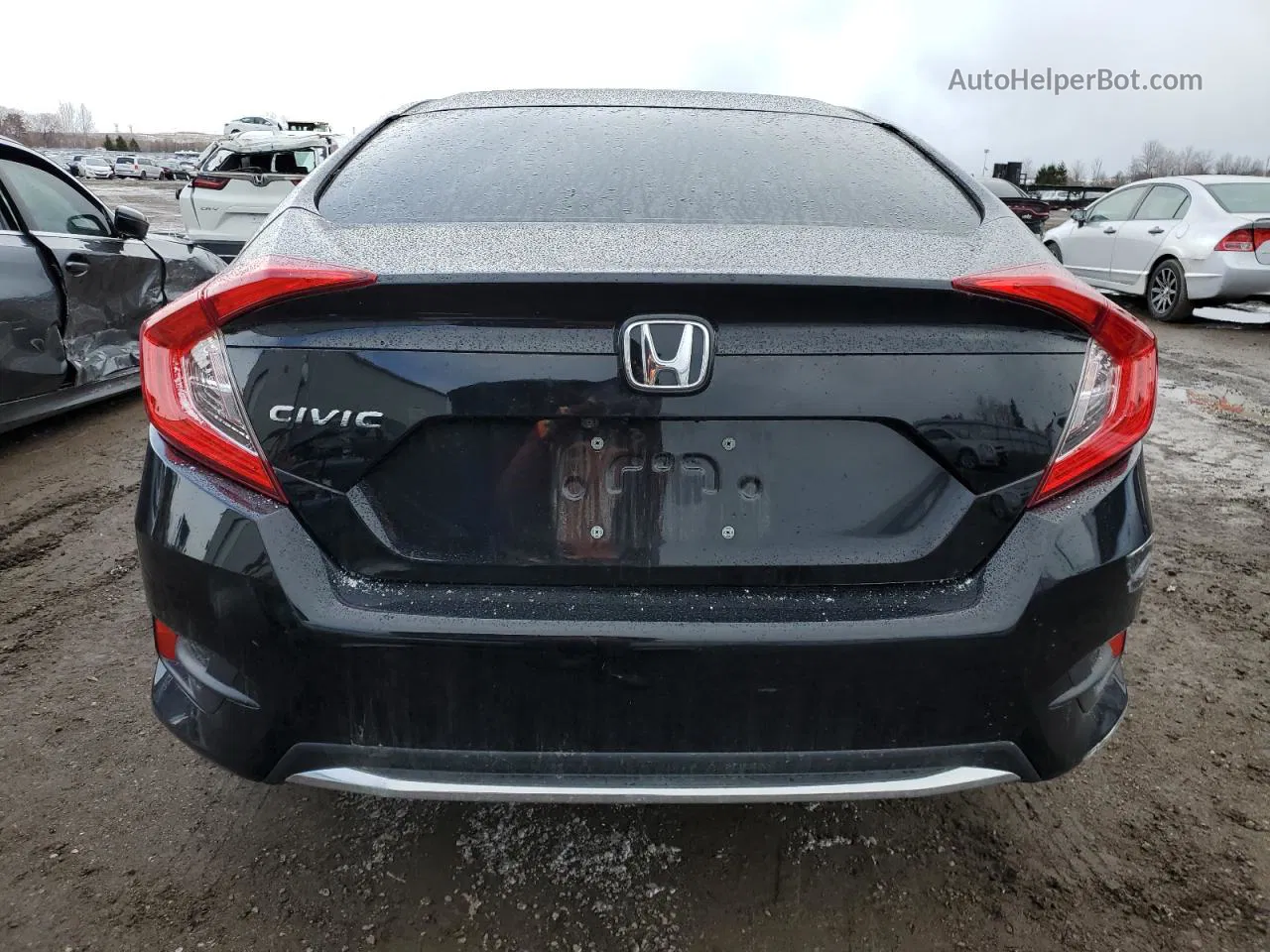 2019 Honda Civic Ex Black vin: 2HGFC2F72KH041182