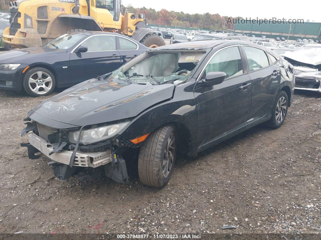 2016 Honda Civic Ex Black vin: 2HGFC2F73GH518287