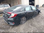 2016 Honda Civic Ex Черный vin: 2HGFC2F73GH518287