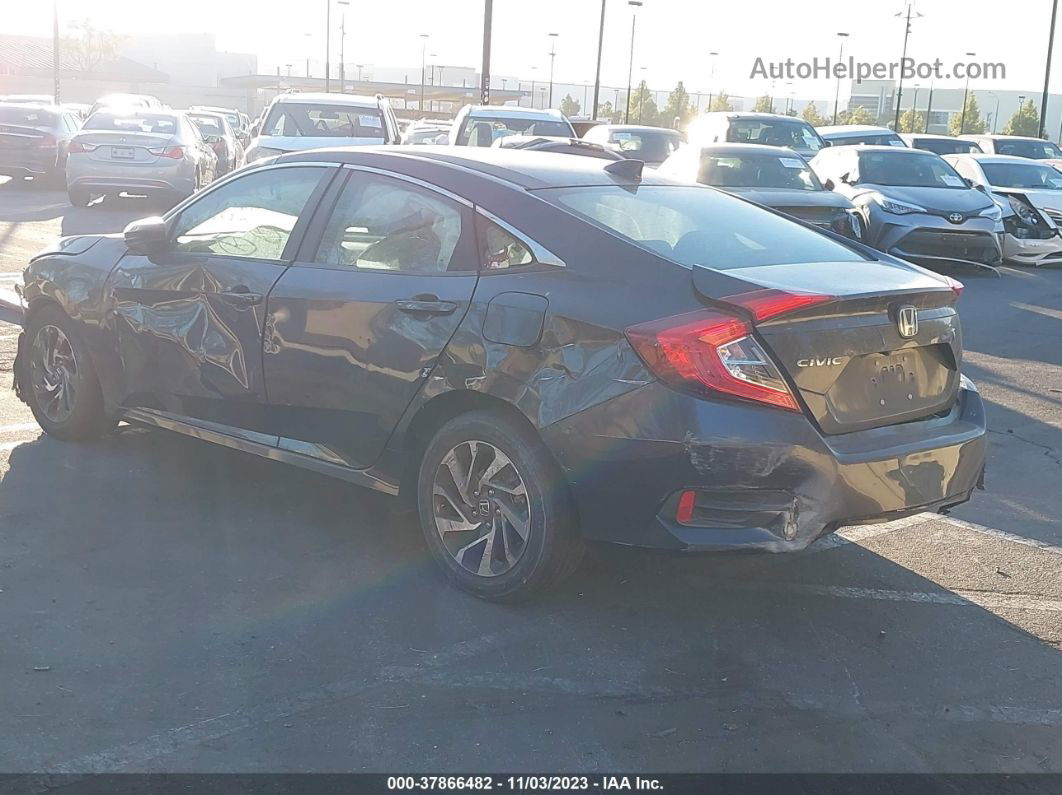 2017 Honda Civic Sedan Ex Gray vin: 2HGFC2F73HH506268