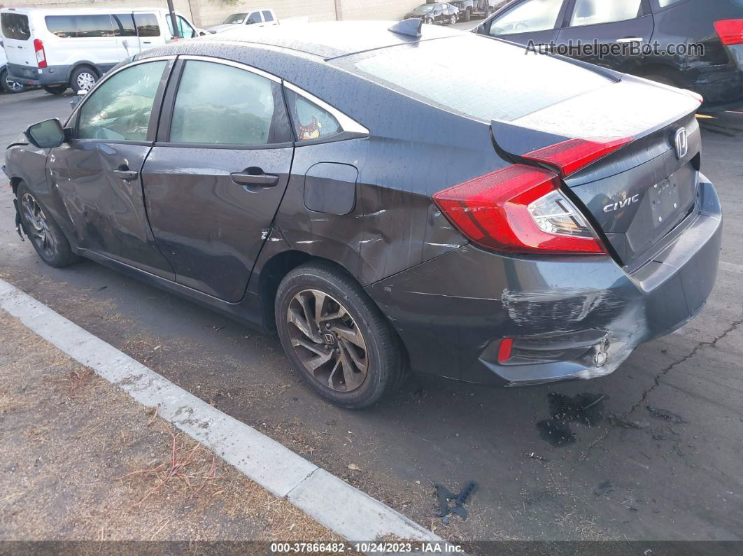 2017 Honda Civic Sedan Ex Gray vin: 2HGFC2F73HH506268