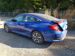 2020 Honda Civic Ex Синий vin: 2HGFC2F73LH008600