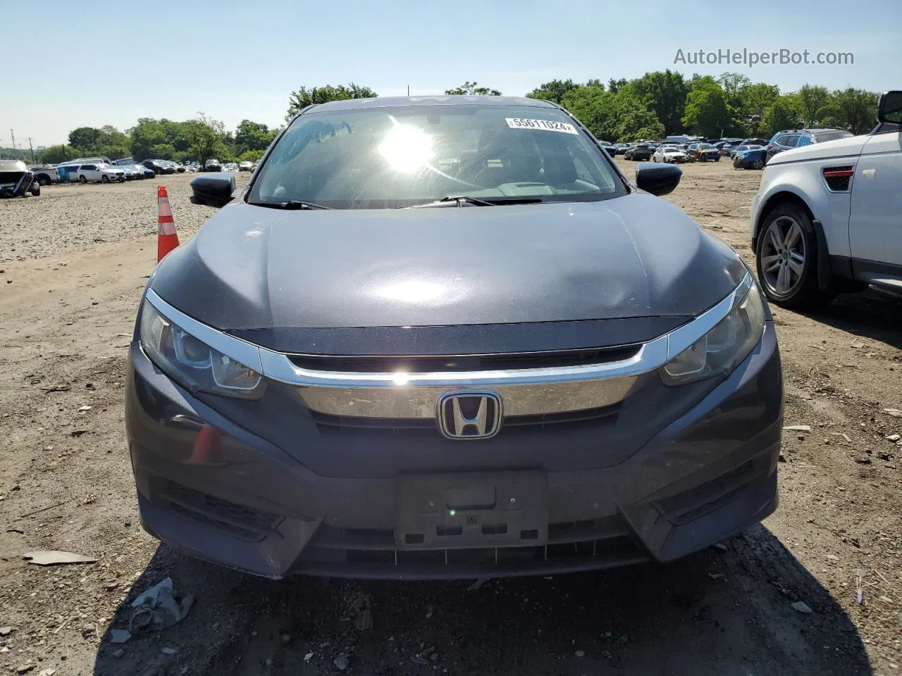 2017 Honda Civic Ex Black vin: 2HGFC2F74HH551946