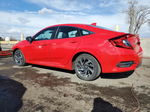 2017 Honda Civic Ex Красный vin: 2HGFC2F74HH572618