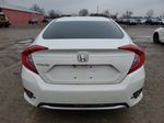 2019 Honda Civic Ex White vin: 2HGFC2F74KH013321