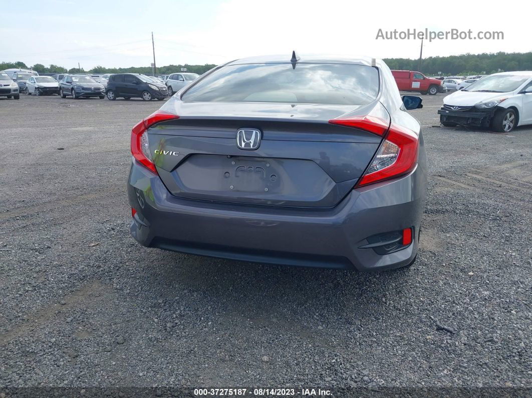 2017 Honda Civic Sedan Ex Gray vin: 2HGFC2F75HH564480