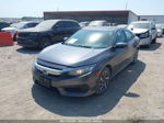 2017 Honda Civic Sedan Ex Gray vin: 2HGFC2F76HH520634