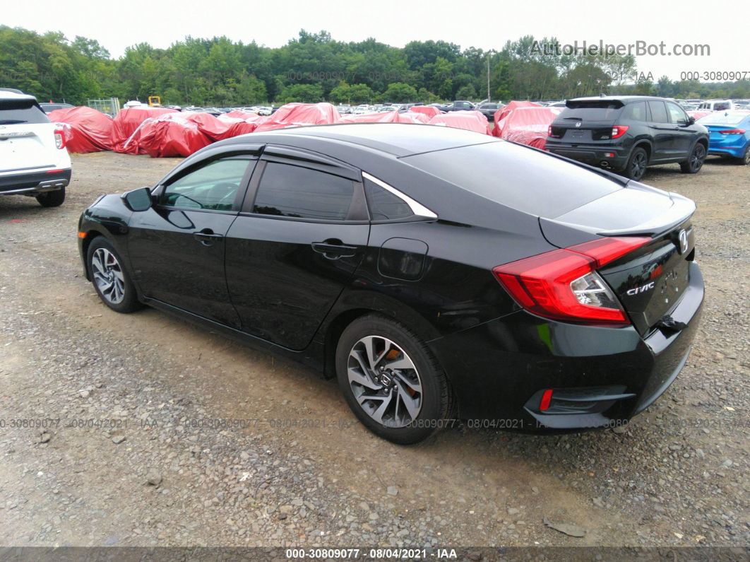 2016 Honda Civic Sedan Ex Черный vin: 2HGFC2F77GH522441