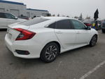 2017 Honda Civic Ex White vin: 2HGFC2F77HH513773