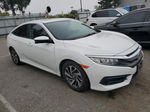 2017 Honda Civic Ex White vin: 2HGFC2F77HH513773