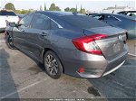 2017 Honda Civic Sedan Ex Gray vin: 2HGFC2F77HH530234