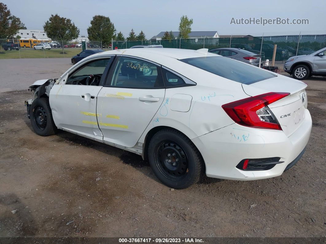 2017 Honda Civic Ex White vin: 2HGFC2F77HH558731