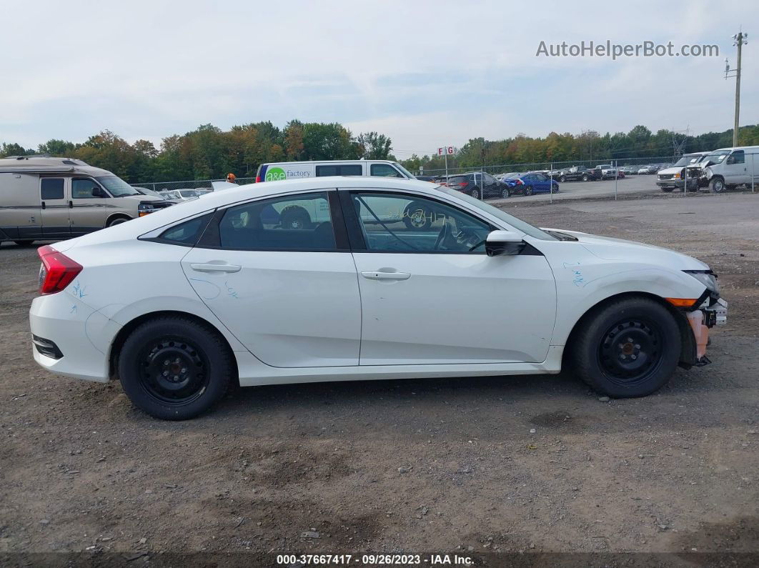 2017 Honda Civic Ex White vin: 2HGFC2F77HH558731