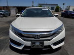 2017 Honda Civic Ex White vin: 2HGFC2F77HH577666