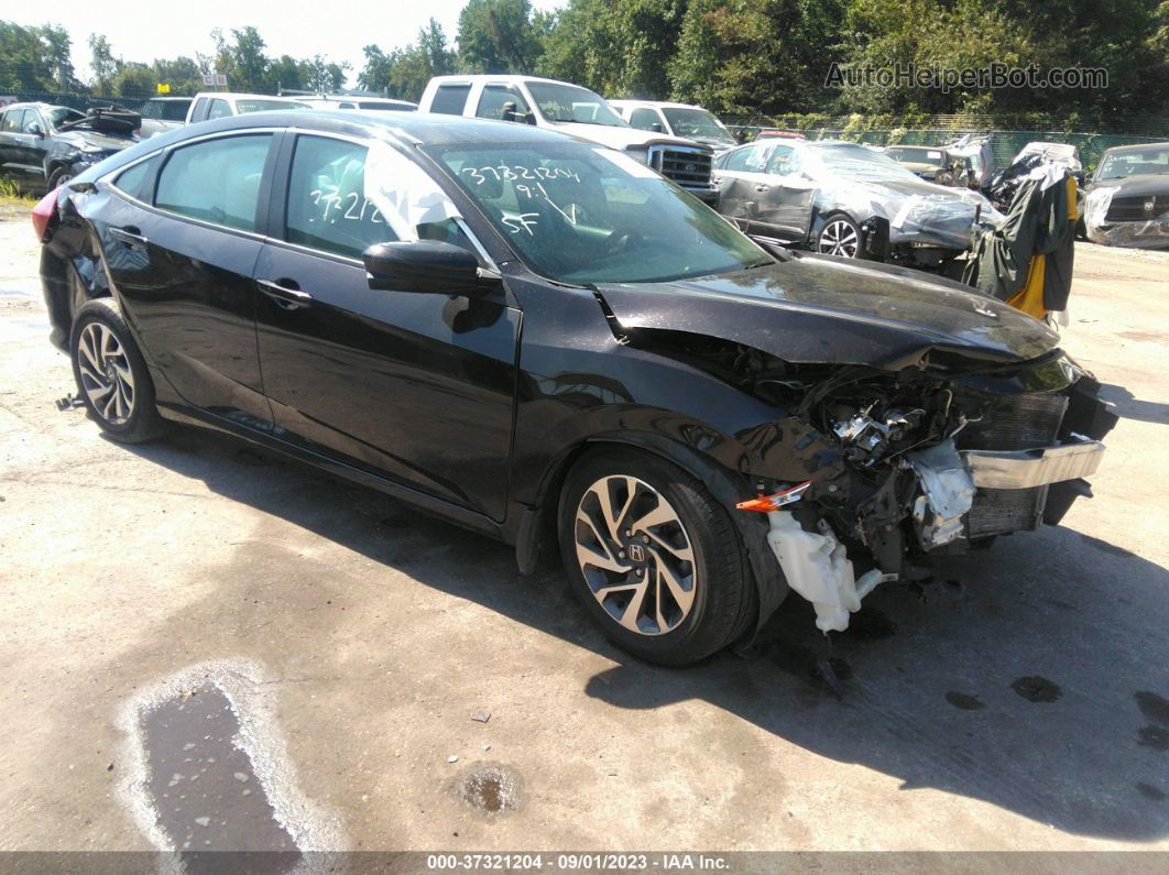 2016 Honda Civic Sedan Ex Black vin: 2HGFC2F78GH511674