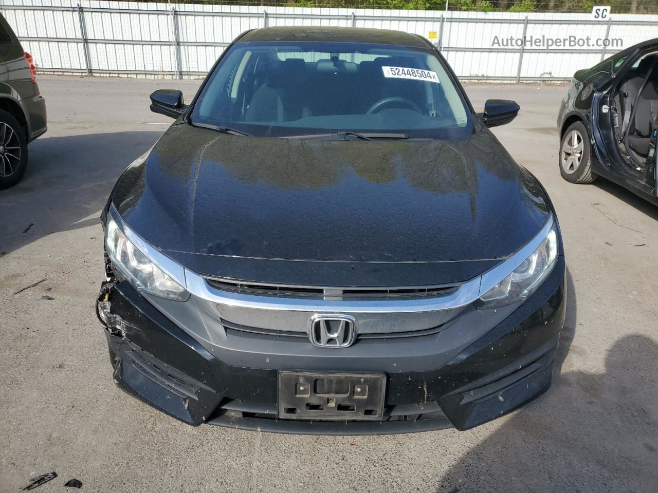 2017 Honda Civic Ex Black vin: 2HGFC2F78HH573898