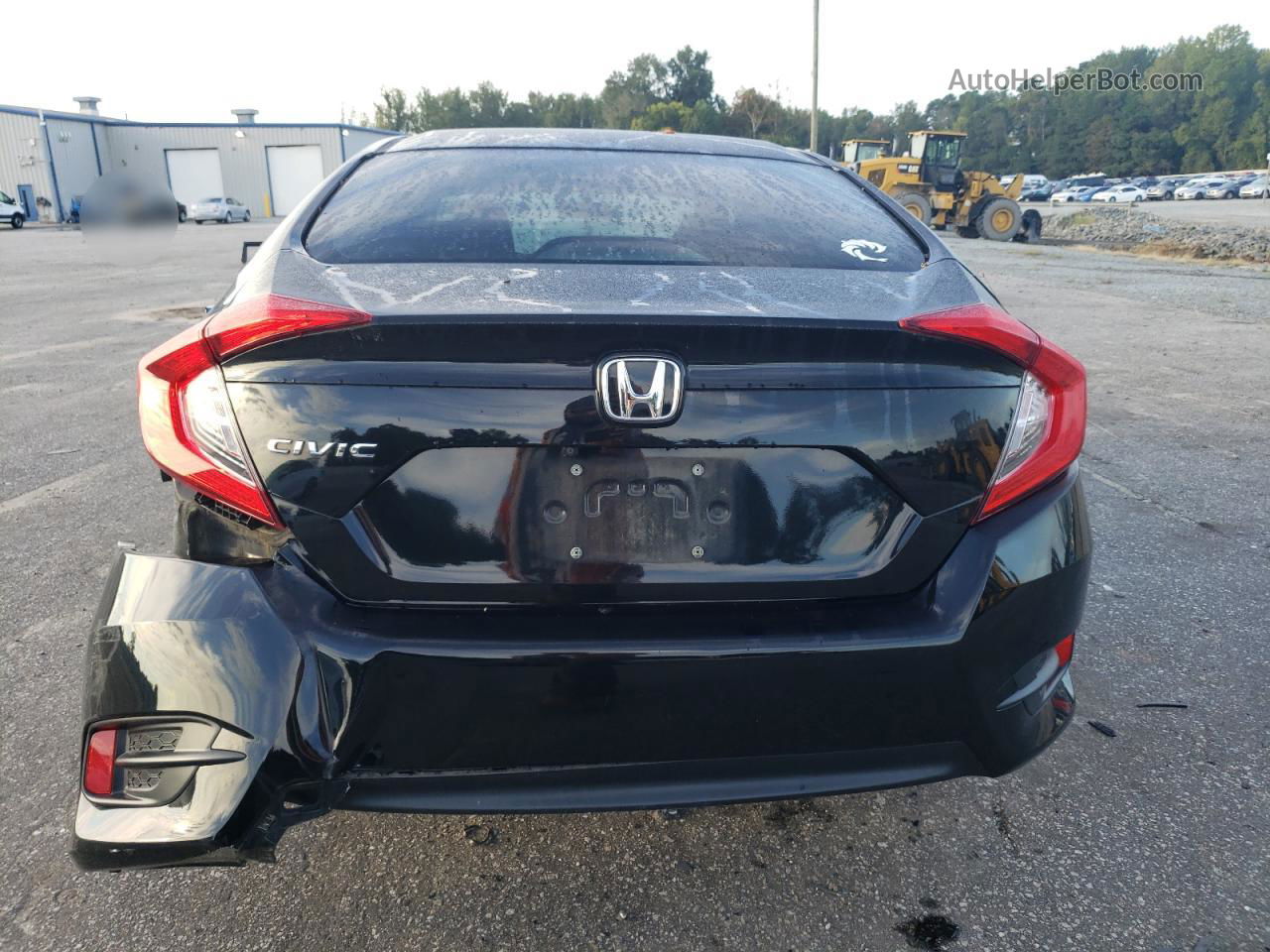 2016 Honda Civic Ex Black vin: 2HGFC2F79GH563783