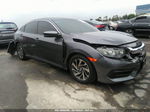 2017 Honda Civic Sedan Ex Gray vin: 2HGFC2F79HH542983