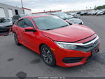 2016 Honda Civic Sedan Ex Red vin: 2HGFC2F7XGH561556