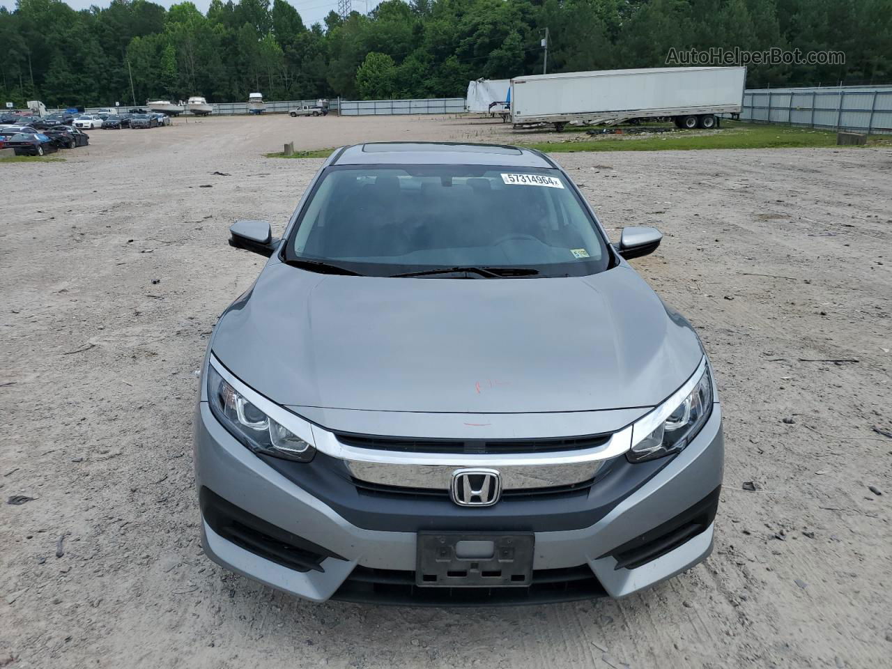 2017 Honda Civic Ex Cream vin: 2HGFC2F7XHH505148