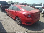 2017 Honda Civic Sedan Ex Красный vin: 2HGFC2F7XHH508728