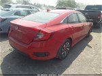 2017 Honda Civic Sedan Ex Red vin: 2HGFC2F7XHH508728