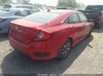 2017 Honda Civic Sedan Ex Red vin: 2HGFC2F7XHH508728