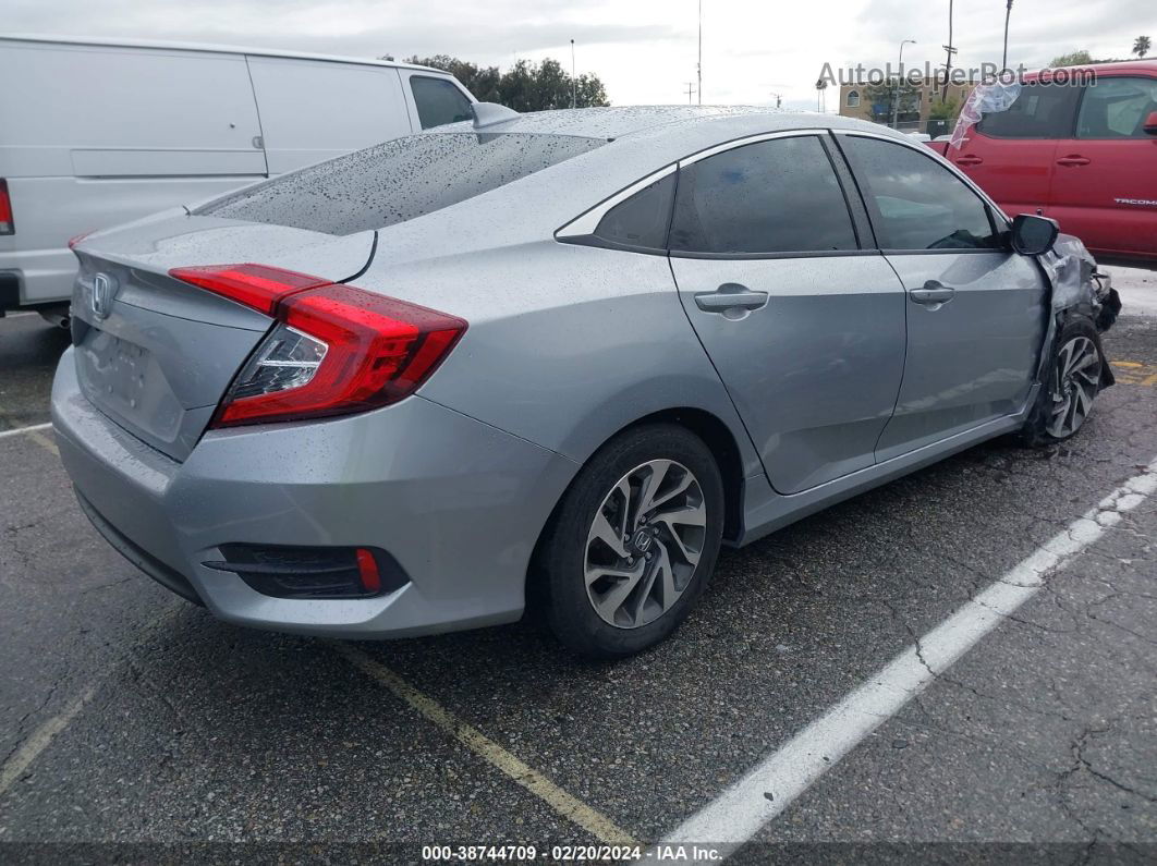 2017 Honda Civic Ex Silver vin: 2HGFC2F7XHH539767