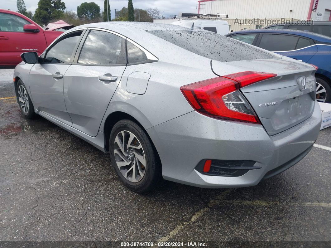 2017 Honda Civic Ex Silver vin: 2HGFC2F7XHH539767