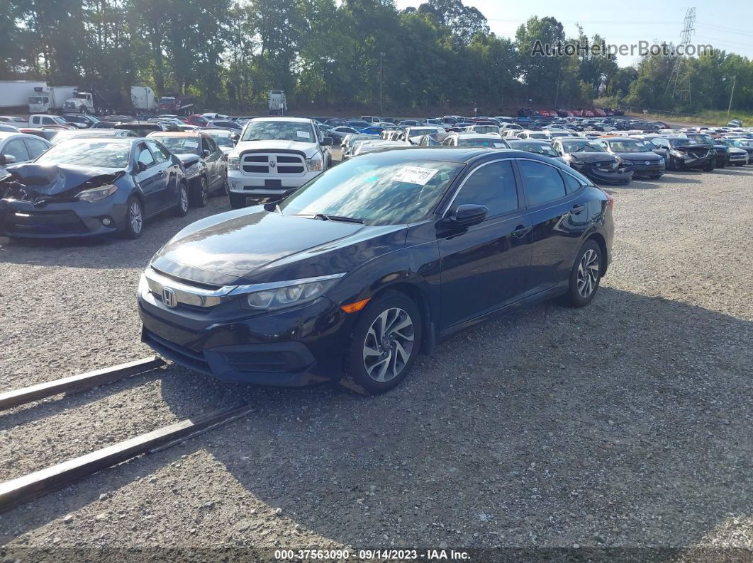 2017 Honda Civic Sedan Ex Black vin: 2HGFC2F7XHH547349