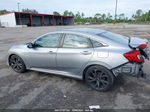 2019 Honda Civic Sedan Sport Silver vin: 2HGFC2F80KH564175