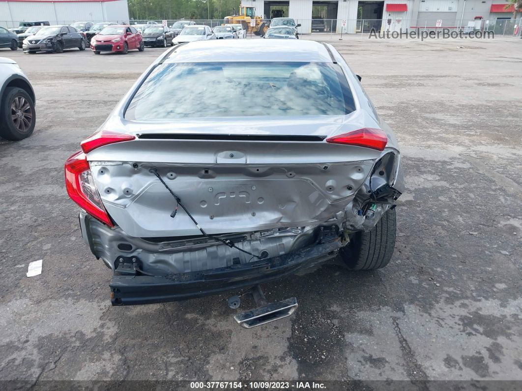 2019 Honda Civic Sedan Sport Silver vin: 2HGFC2F80KH564175