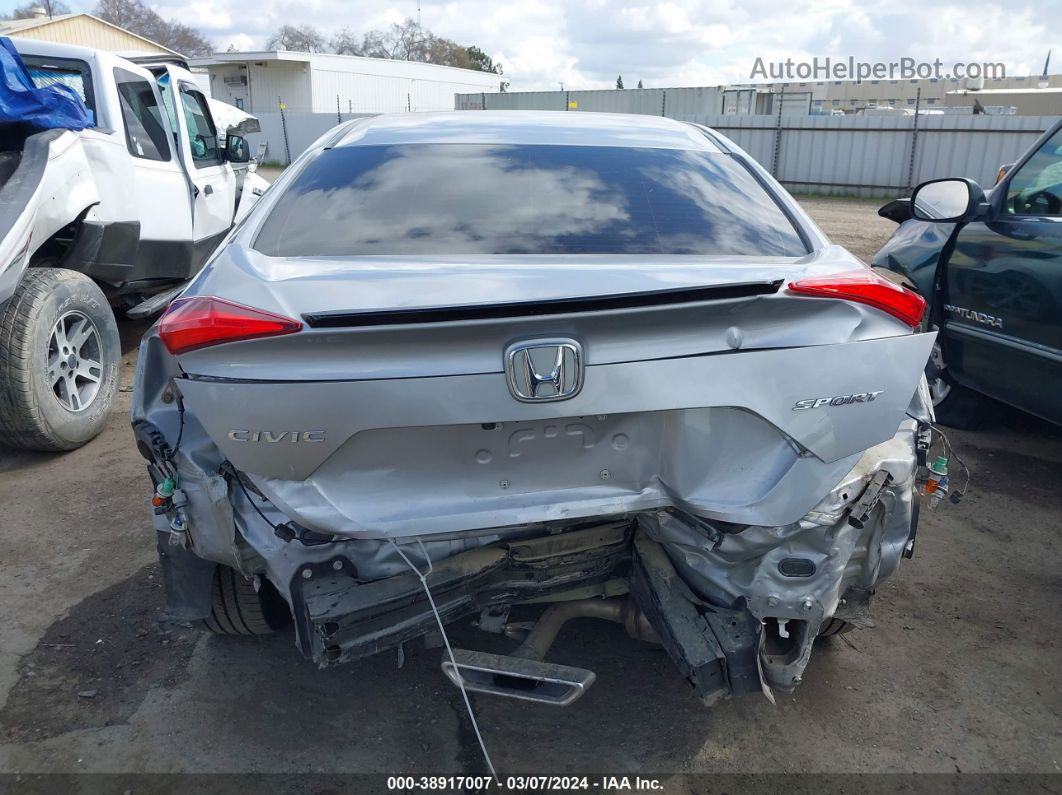 2020 Honda Civic Sport Gray vin: 2HGFC2F80LH503152