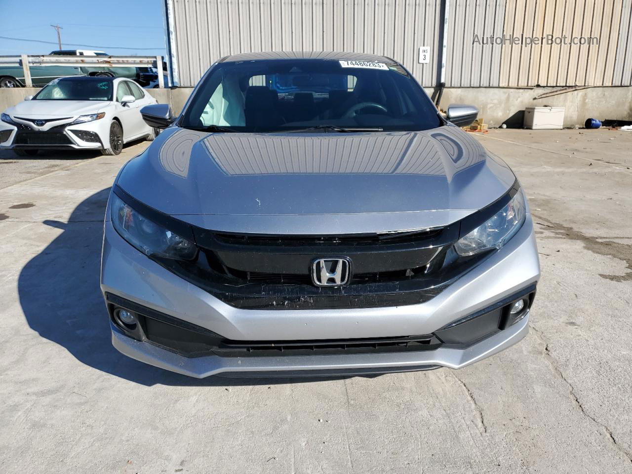 2020 Honda Civic Sport Gray vin: 2HGFC2F80LH510733