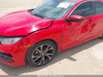 2020 Honda Civic Sport Красный vin: 2HGFC2F80LH540153