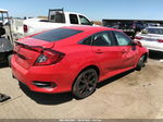 2020 Honda Civic Sedan Sport Red vin: 2HGFC2F80LH565215