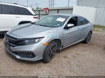 2020 Honda Civic Sport Silver vin: 2HGFC2F80LH568065