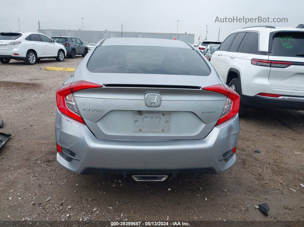 2020 Honda Civic Sport Silver vin: 2HGFC2F80LH568065