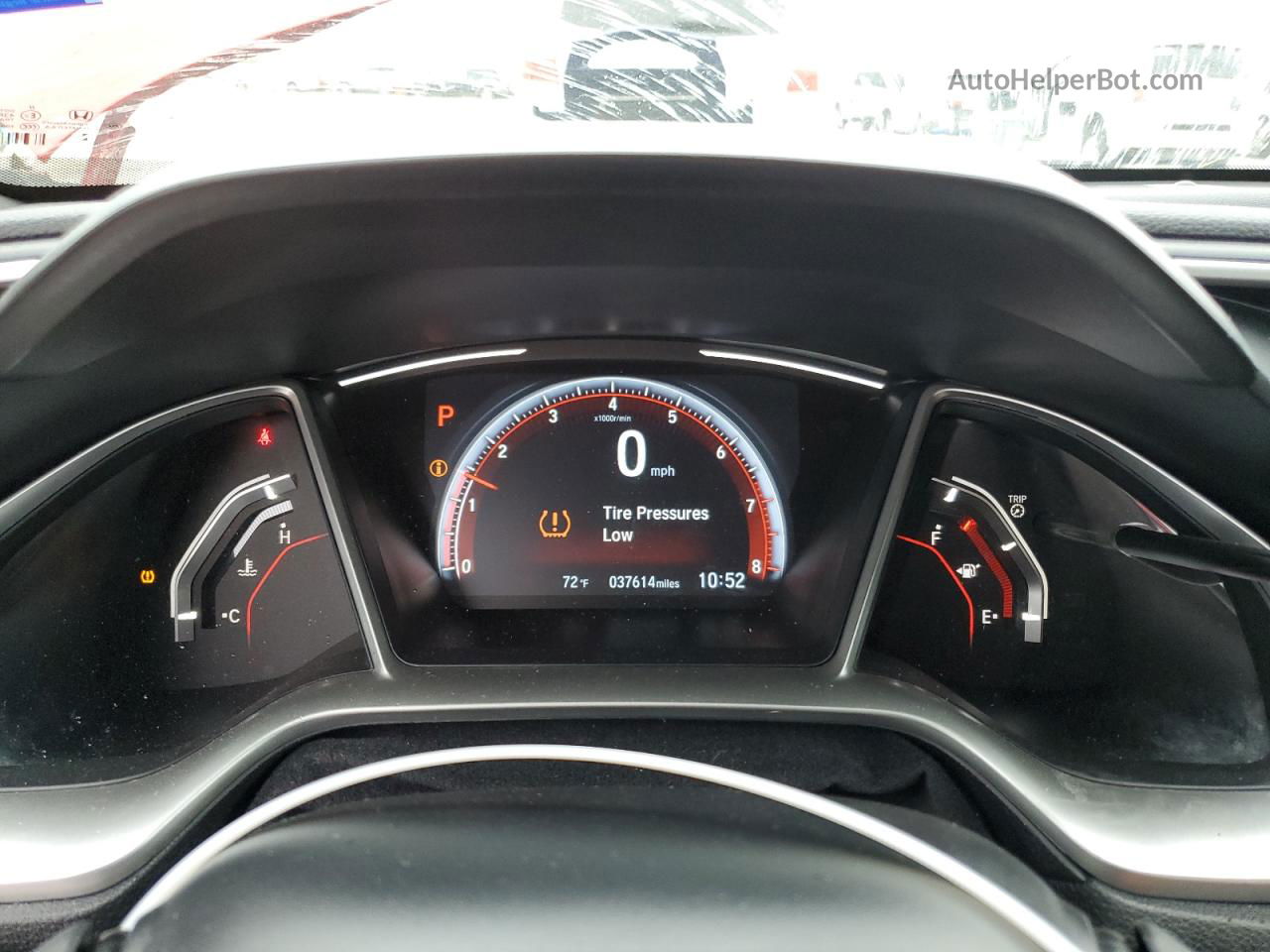 2020 Honda Civic Sport Красный vin: 2HGFC2F80LH586095