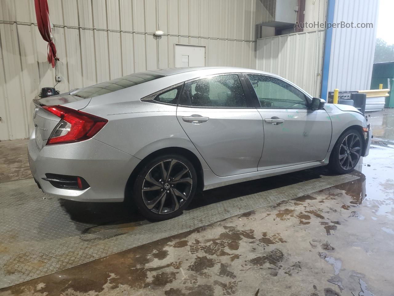 2020 Honda Civic Sport Gray vin: 2HGFC2F80LH594522