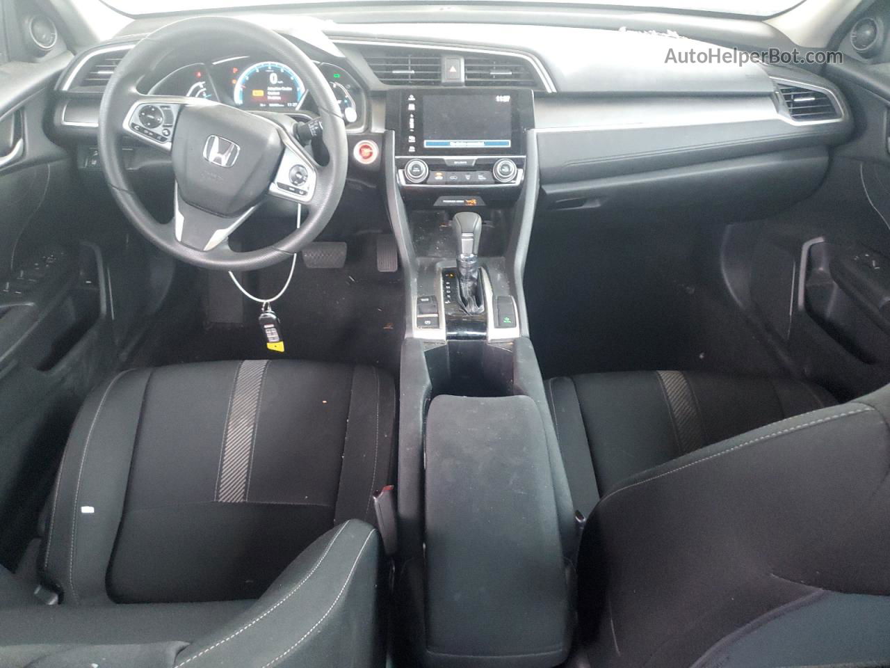 2016 Honda Civic Ex White vin: 2HGFC2F81GH511816