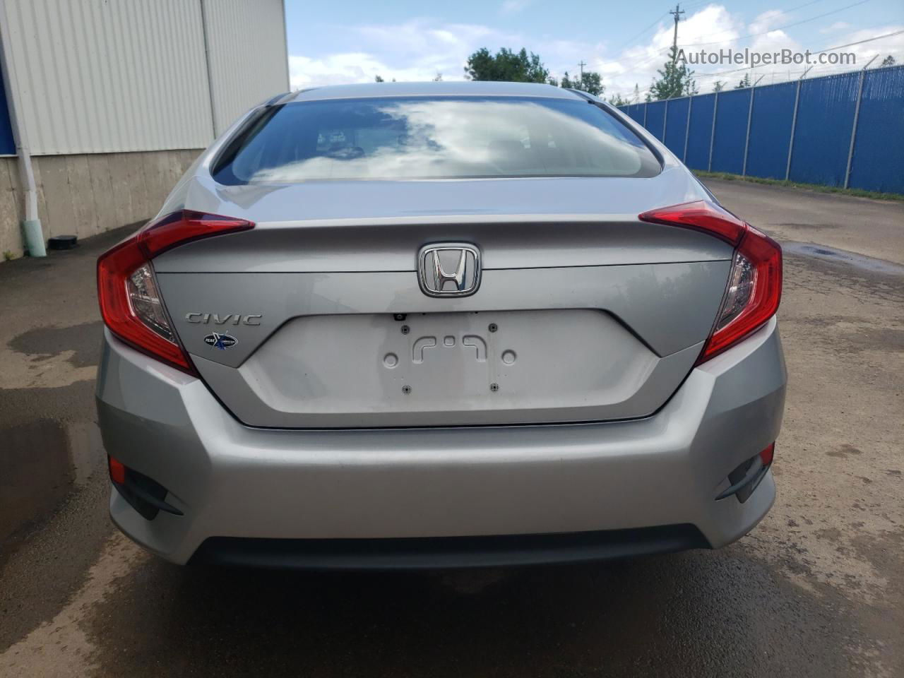 2017 Honda Civic Ex Silver vin: 2HGFC2F81HH023242