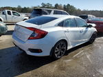 2019 Honda Civic Sport White vin: 2HGFC2F81KH505345