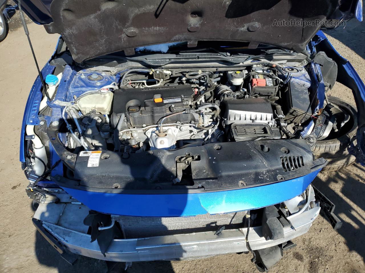 2019 Honda Civic Sport Blue vin: 2HGFC2F81KH534733