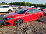 2019 Honda Civic Sport Red vin: 2HGFC2F81KH536269