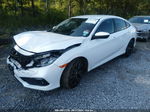 2019 Honda Civic Sport White vin: 2HGFC2F81KH602089