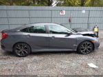 2020 Honda Civic Sedan Sport Gray vin: 2HGFC2F81LH507081